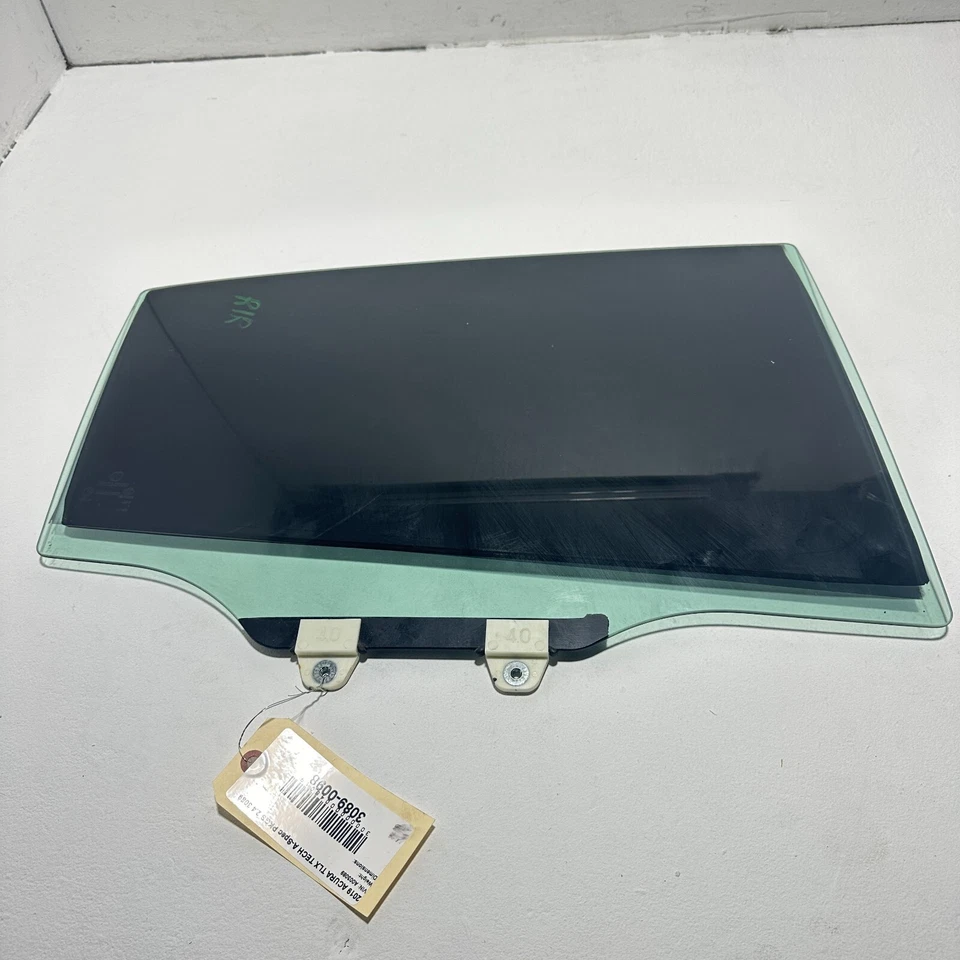 2015-2020 Acura TLX Rear Right Passenger Side Glass Window OEM - Image 3 of 4
