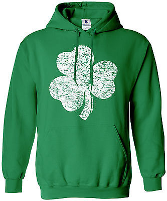 Threadrock Women's Celtic Shamrock Hoodie Sweatshirt Irish Pride St Patrick's