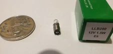 12v 1.5w globe bulb light dash warning lamp LLB280 E5 GLB280 tiny edison screw