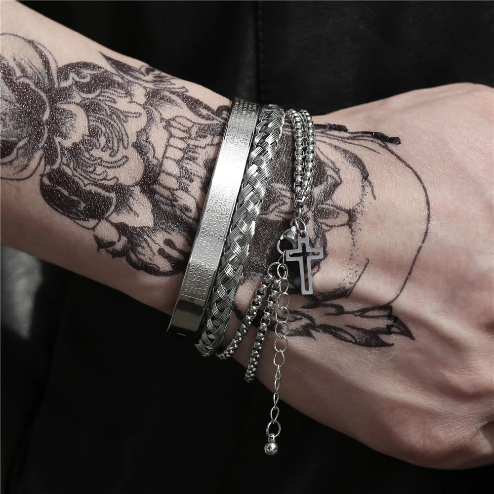 Titanium steel hotsell bracelet