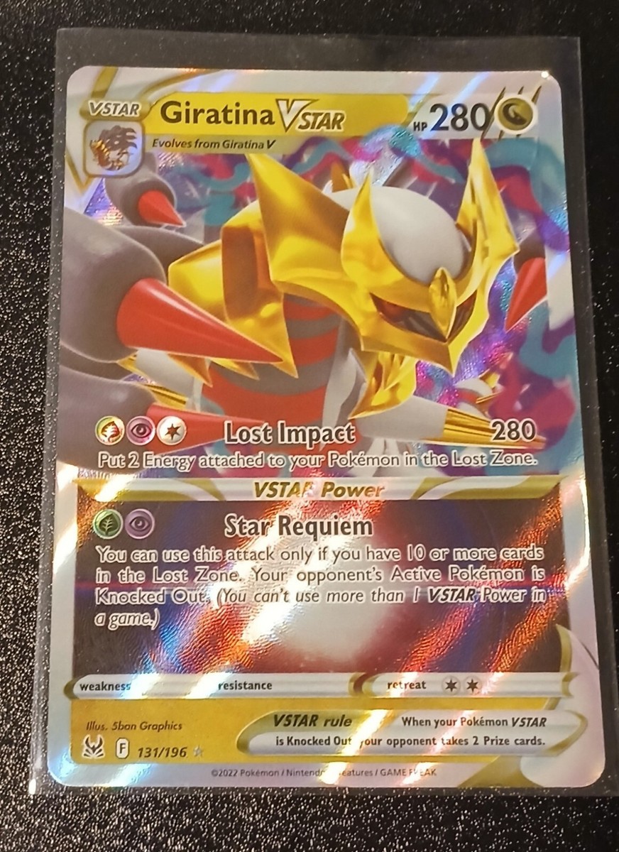 Pokemon Giratina VSTAR Full Art Holo Card | eBay