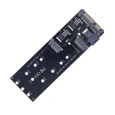 22Pin SATA M.2 SSD Adapter SFF-8643 to NVMe M.2 NGFF to SSD Mainboard Converter