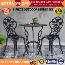 Wrought Iron Outdoor Table Setting For Sale Online