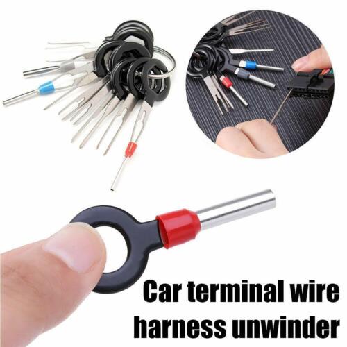 11pcs Automotive Wire Terminal Removal Tool Car Wiring USH Connector Kit N1Z2 - Picture 3 of 13