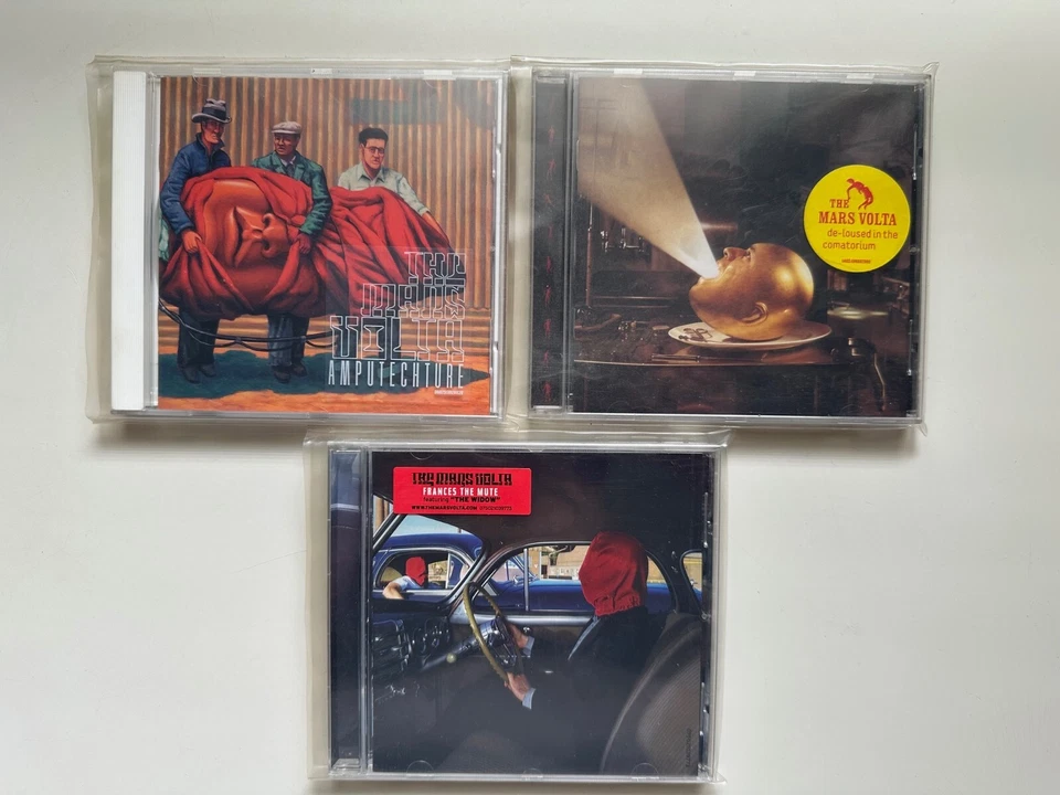 The Mars Volta 3 CDs -Frances the Mute, Deloused in the Comatorium, Amputechture - Bild 1 von 1