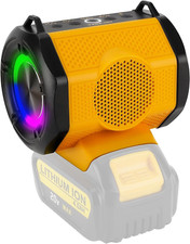 Portable Bluetooth Speaker for Dewalt 18-20V Li-ion Battery /USB Type-C Cordless