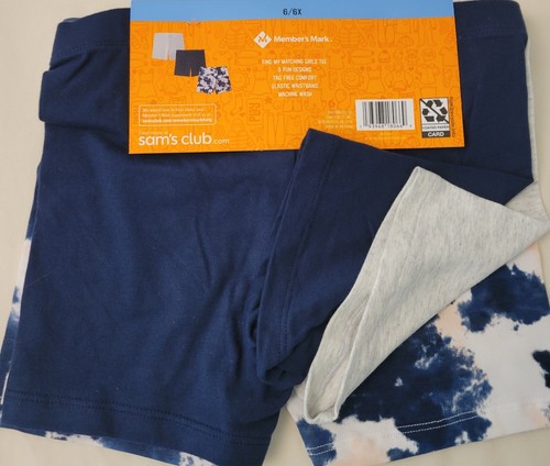 Member's Mark Girl's 3-Pack Favorite Cartwheel Shorts Size 6/6X - Picture 2 of 3