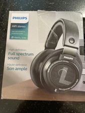 Philips SHP9500 HiFi Stereo Over-Ear Headphones - Black