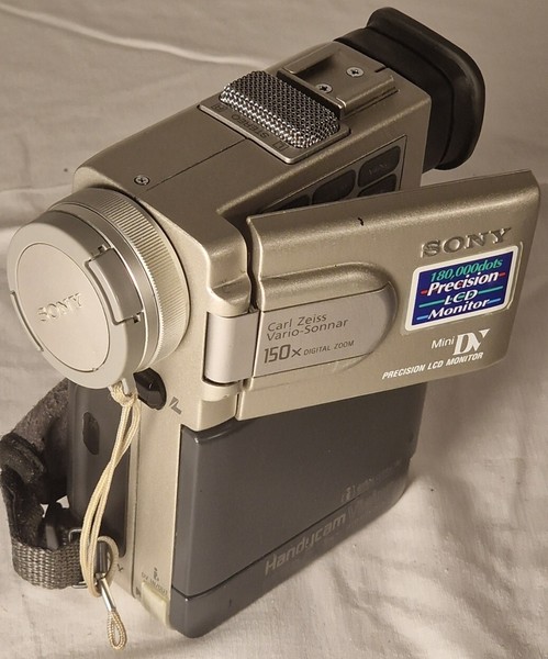 Camara sony handycam carl zeiss vario sonnar 150 digital zoom
