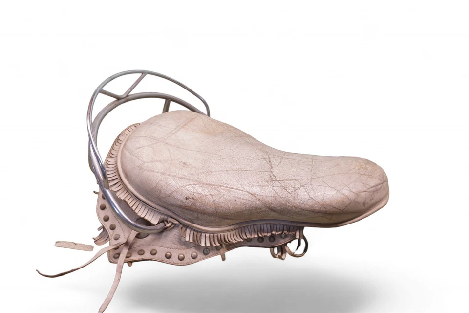 Harley Panhead Knucklehead 1961 FL Flh Duo Glide asiento OEM *AC13 Foto 2 de 4