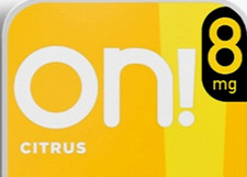 ON citrus 8 mg 15 x  300 pieces  TOBACCO FREE QUIT SMOKING Lozenge