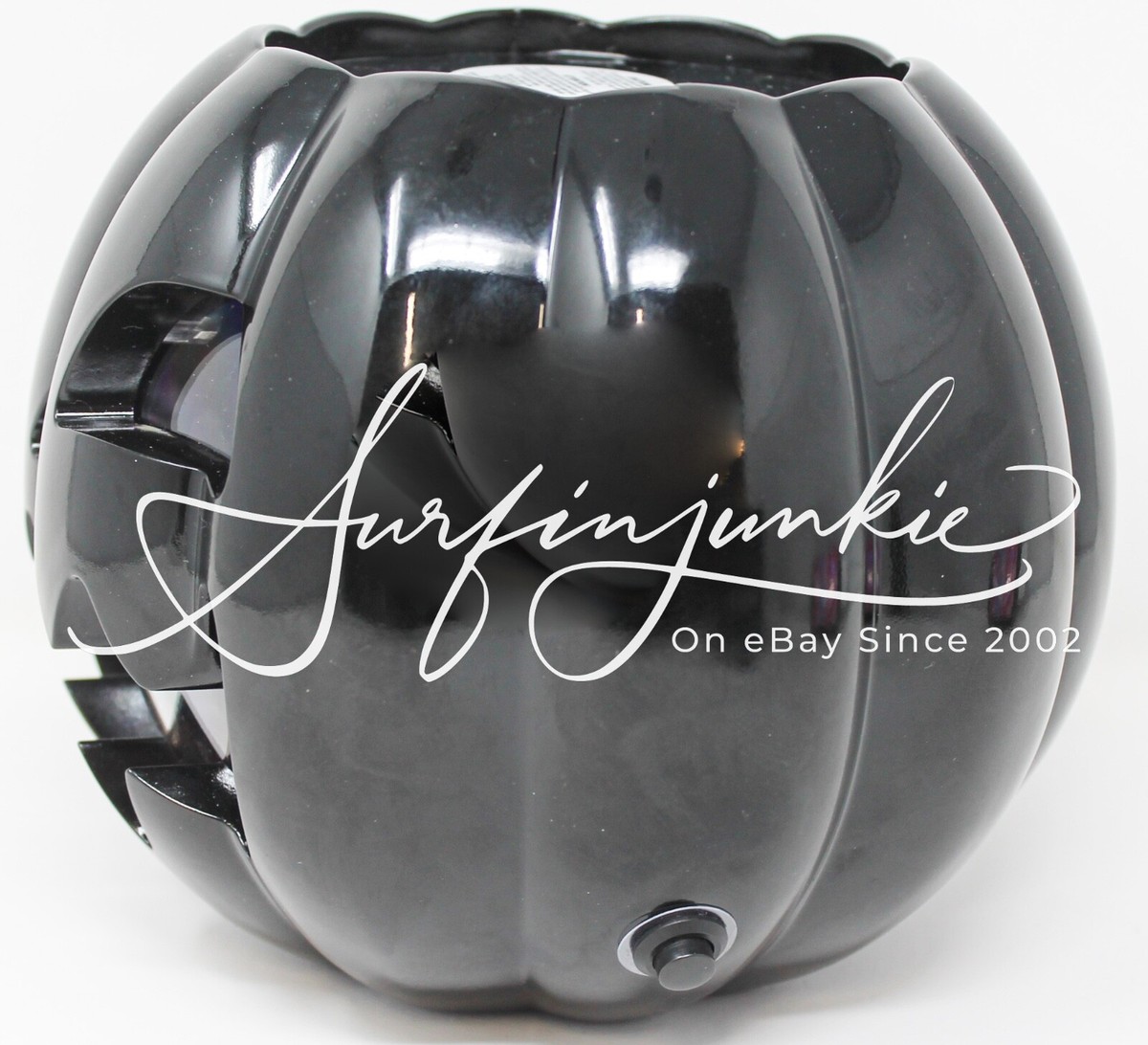 Bath & Body Works Halloween Candle Holder Black Pumpkin Jack O