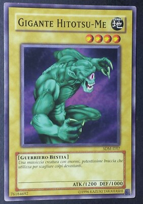 GIGANTE HITOTSU-ME Common auf Italienisch SDM-IT107 YUGIOH