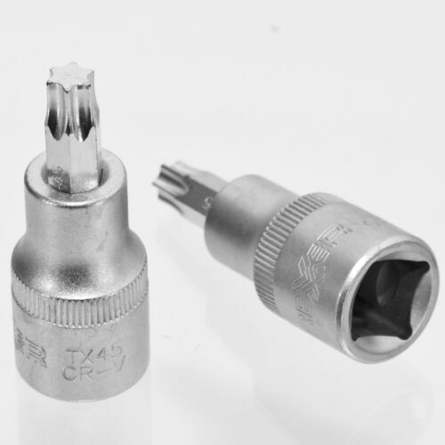 Sourcing Map T45 Torx Impact Stecknuss – 1/4″ Antrieb, 35 Mm Lang, Cr-Mo Stahl, Mit Sicherungsstift
