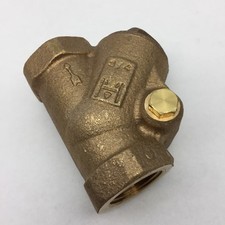 MILWAUKEE VALVE 508-112, 3/4" NPT 508 Y BRONZE SWING CHECK VALVE, 200S, 400W