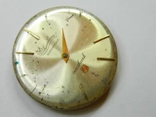 VINTAGE LUCIEN PICCARD SEASHARK LP60 AUTOMATIC MENS WATCH MOVEMENT DIAL - REPAIR