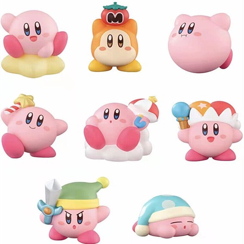 8pcs Anime Kirby Super Star PVC Action Figure Toys Collection Doll Model Gifts - Bild 1 von 11
