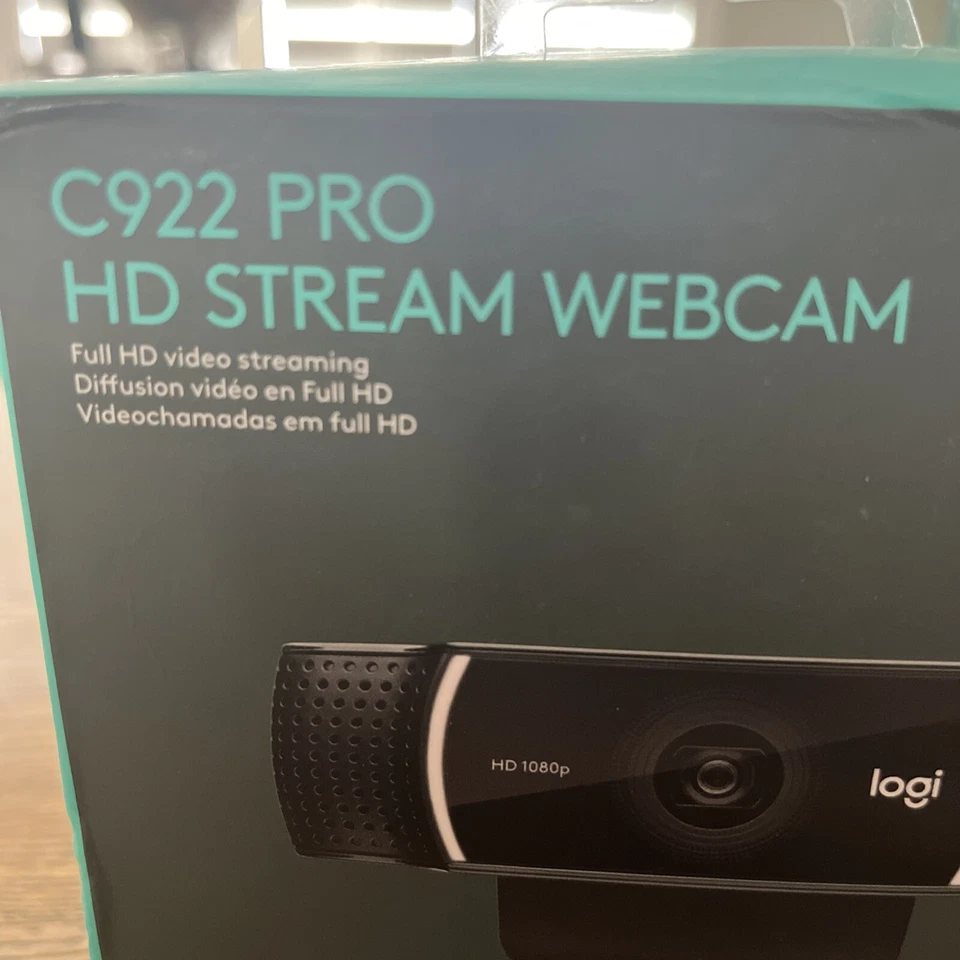 New Logitech C922 Pro HD Stream Webcam 1080p SB - Image 2 of 4