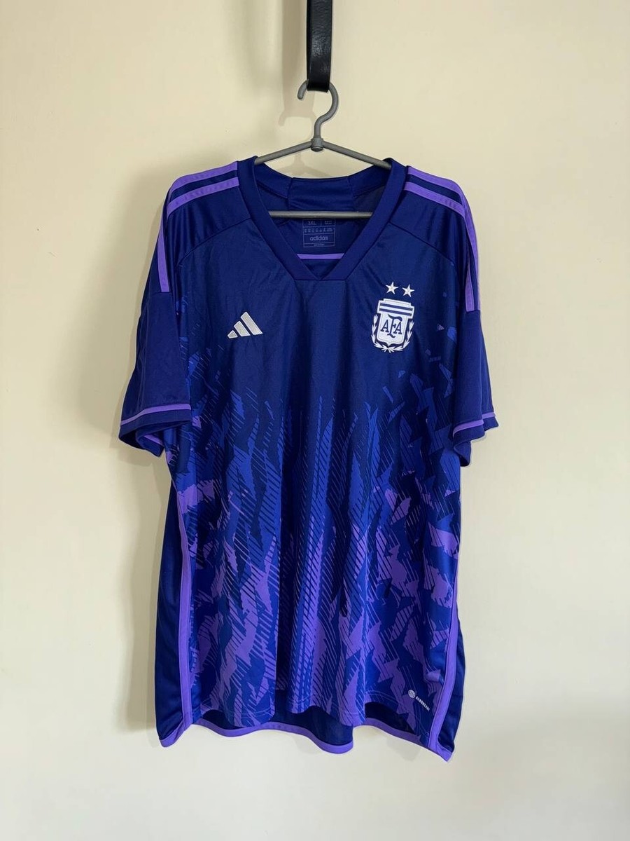 Argentina 2022 2023 World Cup Adidas Away Shirt Jersey 3XL Mens