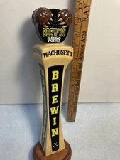 WACHUSETT BREWIN AMERICAN PALE ALE BEAR CLAWS tall beer tap handle PENNSYLVANIA