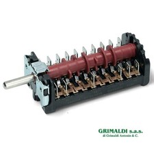 COMMUTATORE GOTTAK 890807K SELETTORE 9 POSIZIONI PER FORNO TECNOGAS 502093501