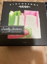 Finchberry Sweetly Southern (honeysuckle) Soap Bar 4.5 Oz Vegan Smells Delicious