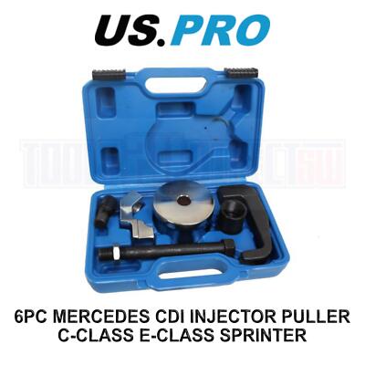 US PRO Tools 6tlg. Mercedes CDI Einspritzdüsenabzieher C-Klasse E-Klasse Sprinter 5910