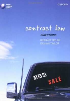 Contract Law Directors (Directions Series) By Richard Taylor, Da