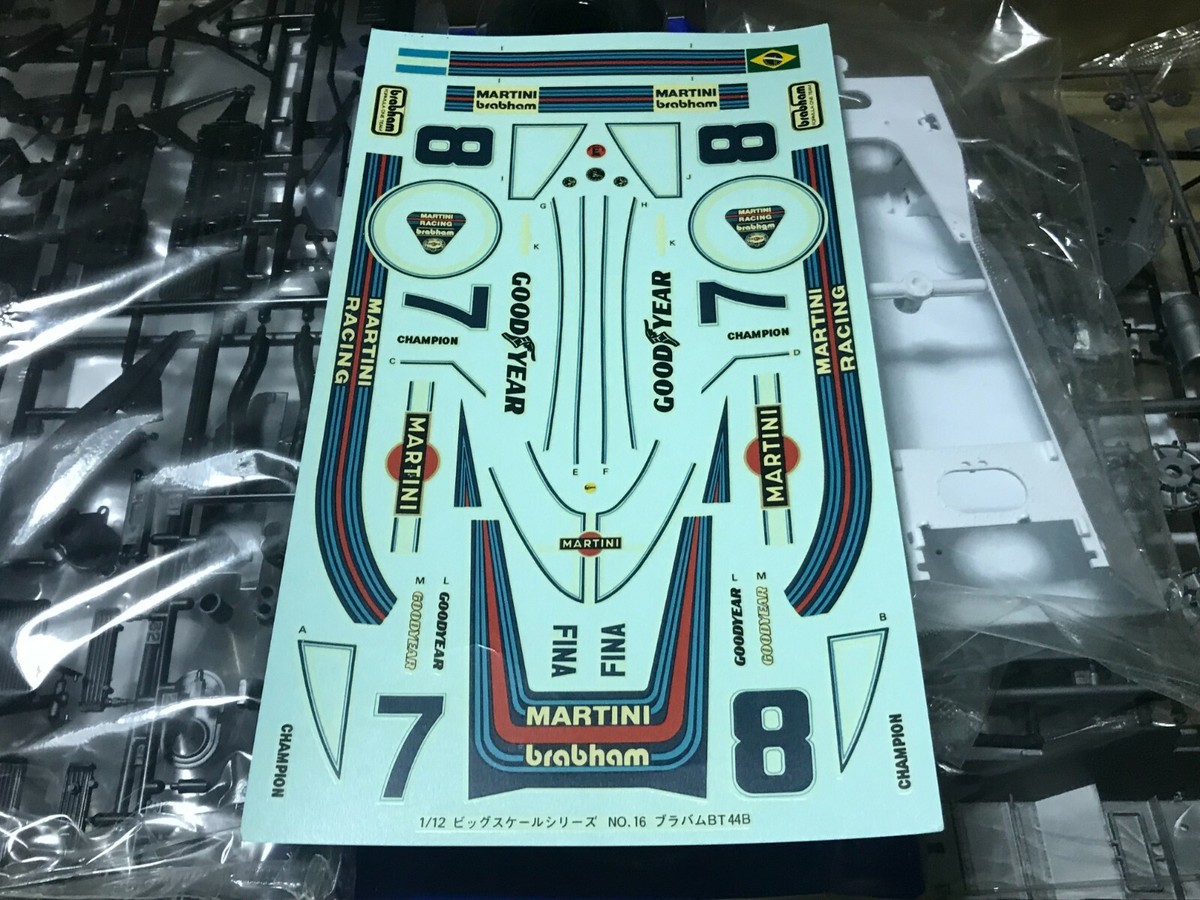 Brabham BT44B” Tamiya 1/12 kit Big Scale Series #18 | eBay