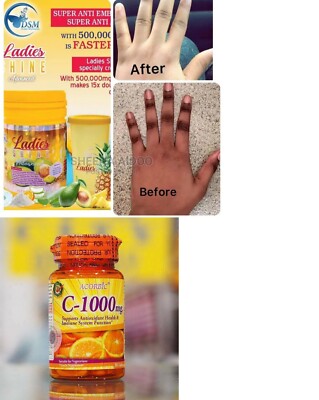 Glutathion Buvable + Vitamine C – Action Blanchissant, Anti-vergetures – Usage Quotidien – Fabriqué En France – Sans Marque