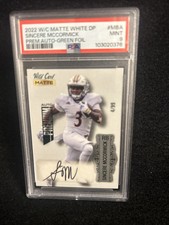 PSA 9 MINT 2022 WILD CARD MATTE GREEN FOIL PREMIUM AUTO SINCERE MCCORMICK RC /99