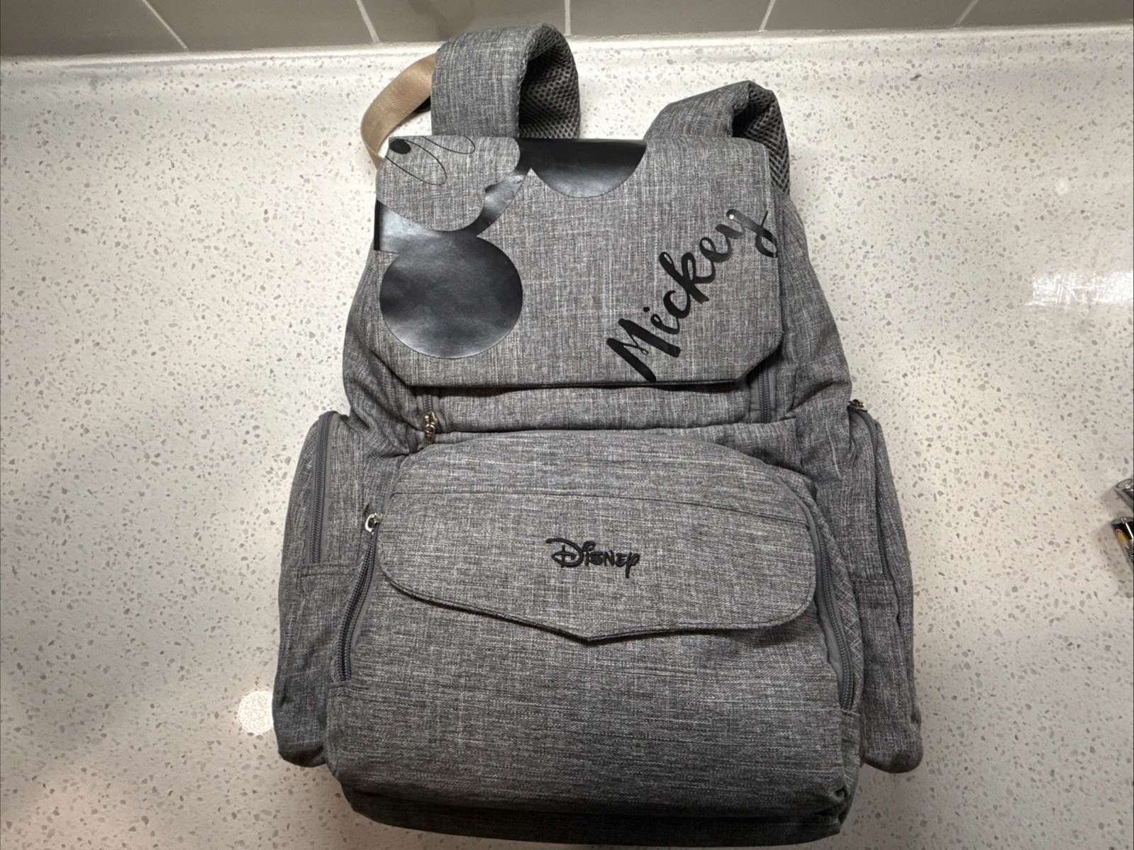 Disney Mickey and Minnie Mouse Diaper Backpack