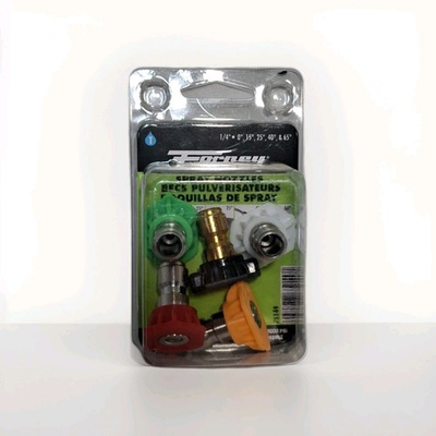 #ad Forney 75149 Pressure Washer Accessories Spray Nozzle Assortment Quick Connect $13.00