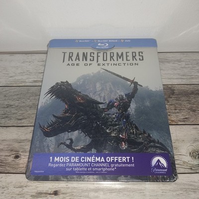 Transformers 4 - Age of Extinction STEELBOOK [Blu-ray + DVD] - NEU