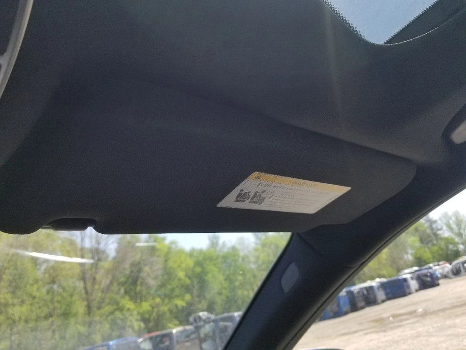 15 2015 MERCEDES-BENZ S550 222 TYPE SUN VISOR SET BLACK RIGHT PASSENGER - Image 2 of 4