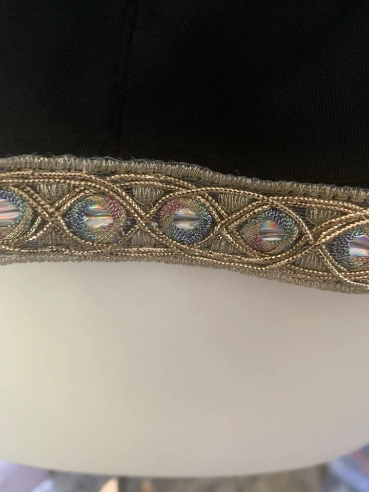 New Ethnic Style Waistcoat Handsewn Butterfly 10/12 Hippy Boho Sparkle Party - Image 4 of 4