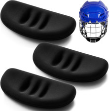 3pc Softball Face Mask Chin Cup Replacement Pads EVA Foam Baseball Helmet Guard