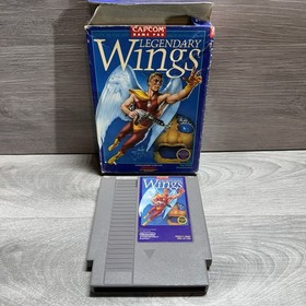 Legendary Wings 1988 Nintendo Entertainment System with Original Box Tested NES