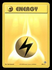 Lightning Energy 109/111 Common Neo Genesis Pokemon Unlimited Near Mint