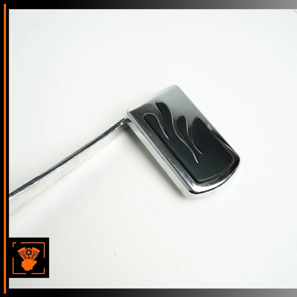 Harley Electra Glide 2010 pedal de palanca de freno de pie con pastilla 42407-08 OEM Foto 3 de 4