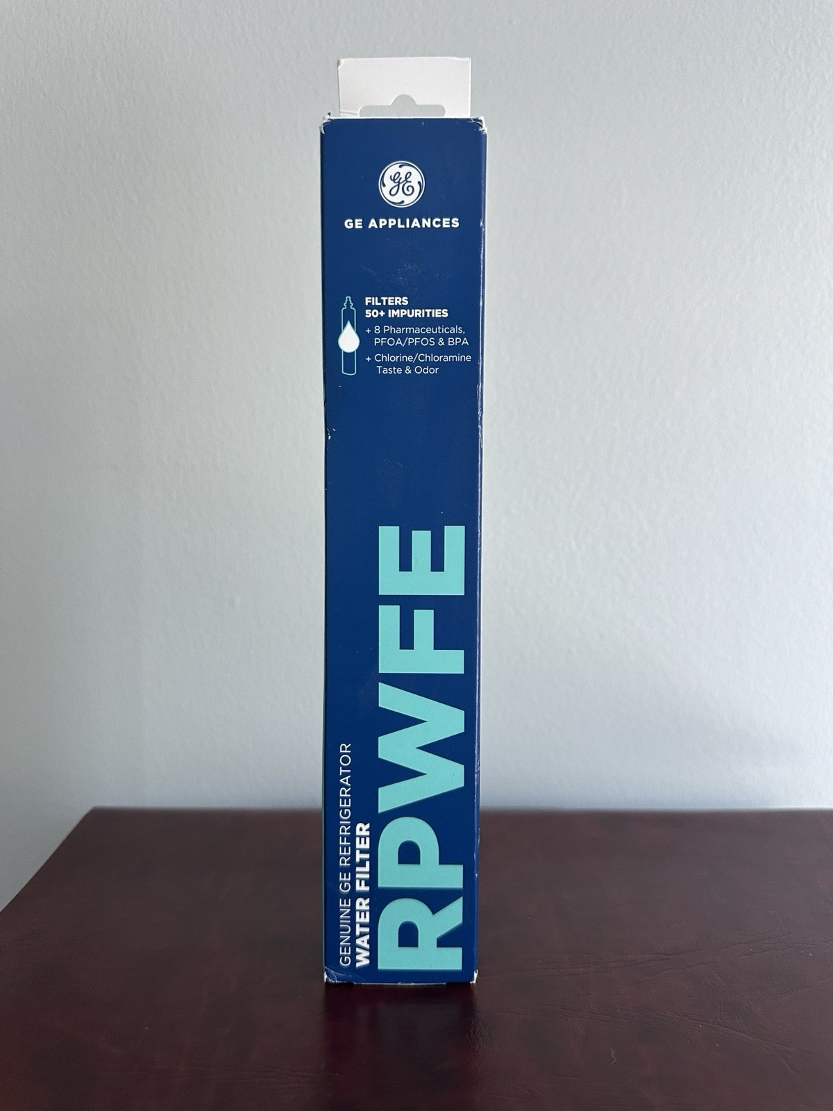 GE RPWFE Refrigerator Water Filter Genuine OEM - Fits French Door Models