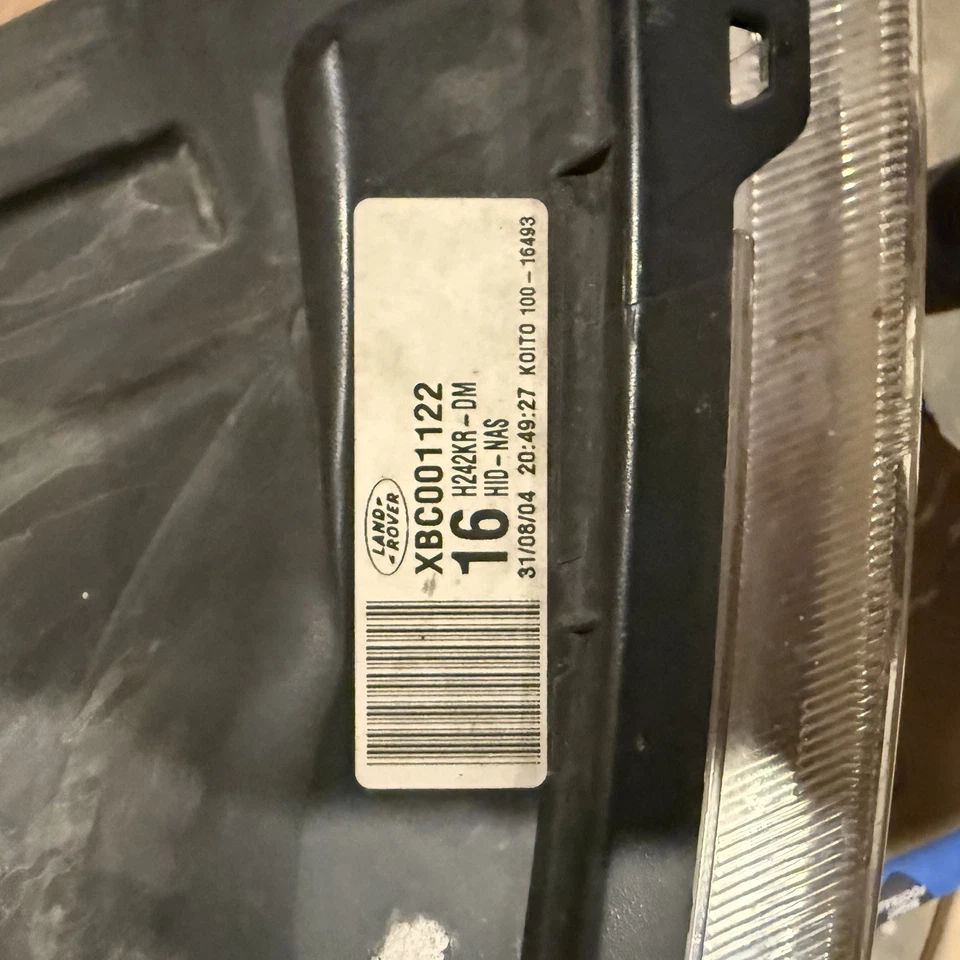 Оригинальная ксеноновая фара для Land Rover LR3 2005–2009 годов выпуска для правой пассажирской стороны - Изображение 3 из 3