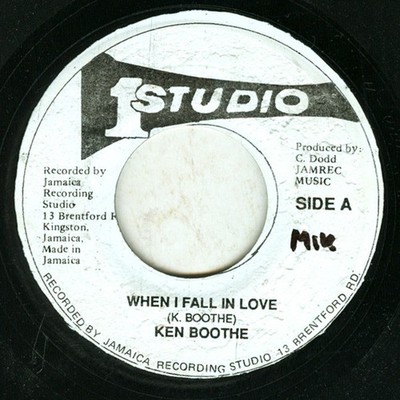 Ken Boothe - When I Fall In Love, 7'', (Vinyl)