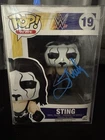 WWE STING SIGNED VAULTED FUNKO POP
