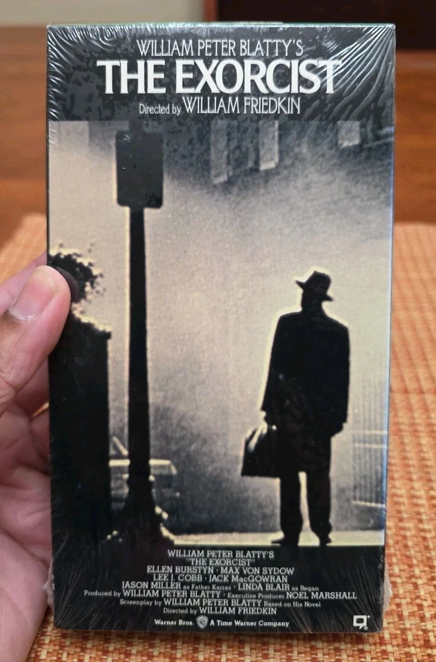 The Exorcist VHS Sealed Warner Home Video 1991 Vintage WB Watermark Sealed - Image 1 of 4
