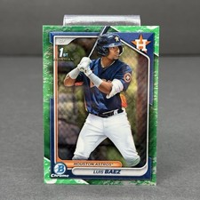 2024 Bowman Chrome Prospects Luis Baez #BCP-66 Lunar Glow Refractor (RC)