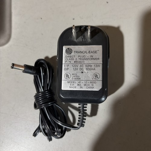 12V AC-AC Adapter For TRANQIL EASE 48A-12-1500 P/N 803007 48A121500 Power Cord