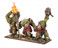 Salamander Tyrant Regiment - Kings of War Mantic Lizardmen Seraphon Kroxigor YHP