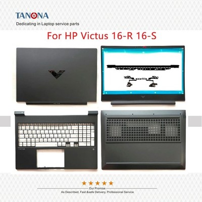 New For HP Victus 16-R 16-S TPN-C169 Back Cover / Bezel / Palmrest / Bottom Case