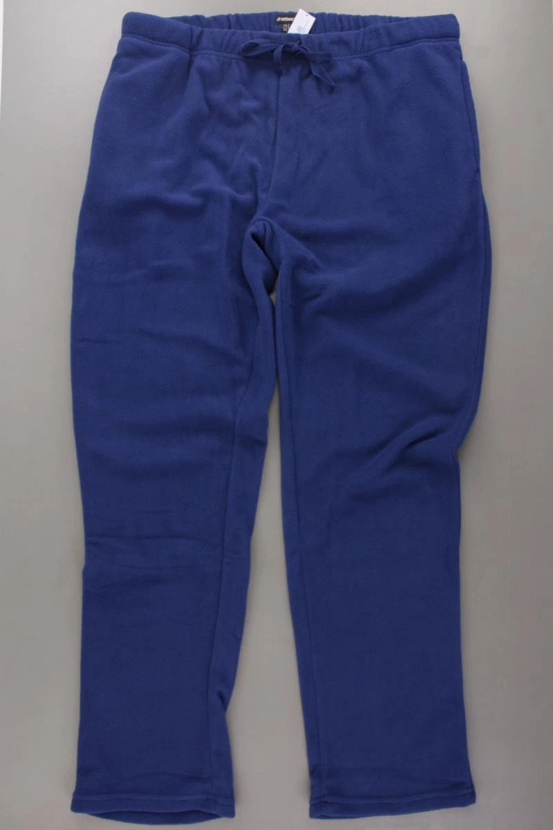 Pantaloni della tuta in pile da uomo a gamba dritta, Blu, L